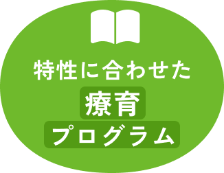 特性に合わせた 療育 プログラム